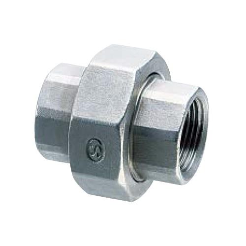1”1/2(40A) ステンレスねじ込み継手 ユニオン SFU-40 SUS304 1”1/2(40A) ステンレスねじ込み継手 ユニオン SFU-40 SUS304