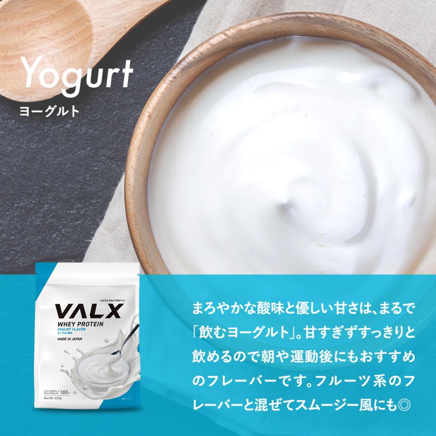 VALX（バルクス） ホエイプロテイン WPC 低容量 山本義徳 420g 女性
