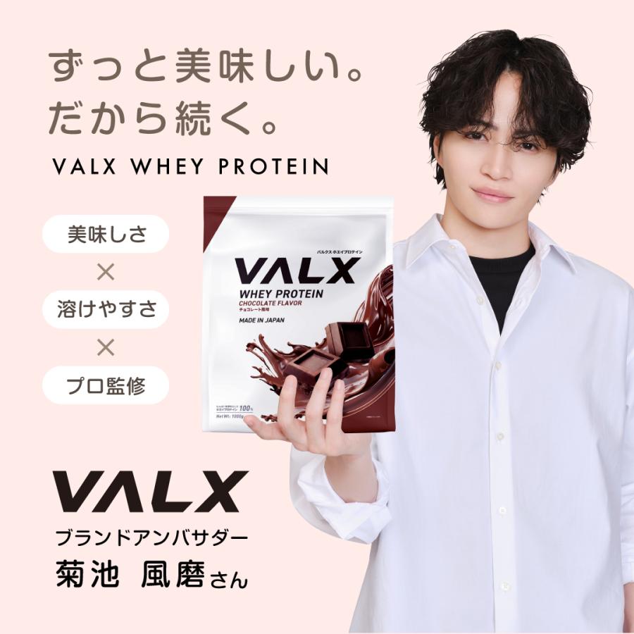VALX（バルクス） ホエイプロテイン WPC 低容量 山本義徳 420g 女性