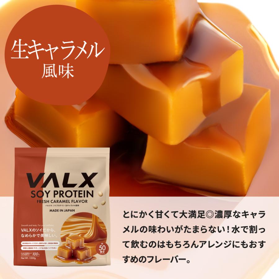 VALX ソイプロテイン【7つの味から選べる2Kgセット】1kg×2袋 (2kg) 植物性 大豆 プロテイン タンパク質 女性 置き換え ダイエット 美容 筋トレ バルクス | VALX | 09