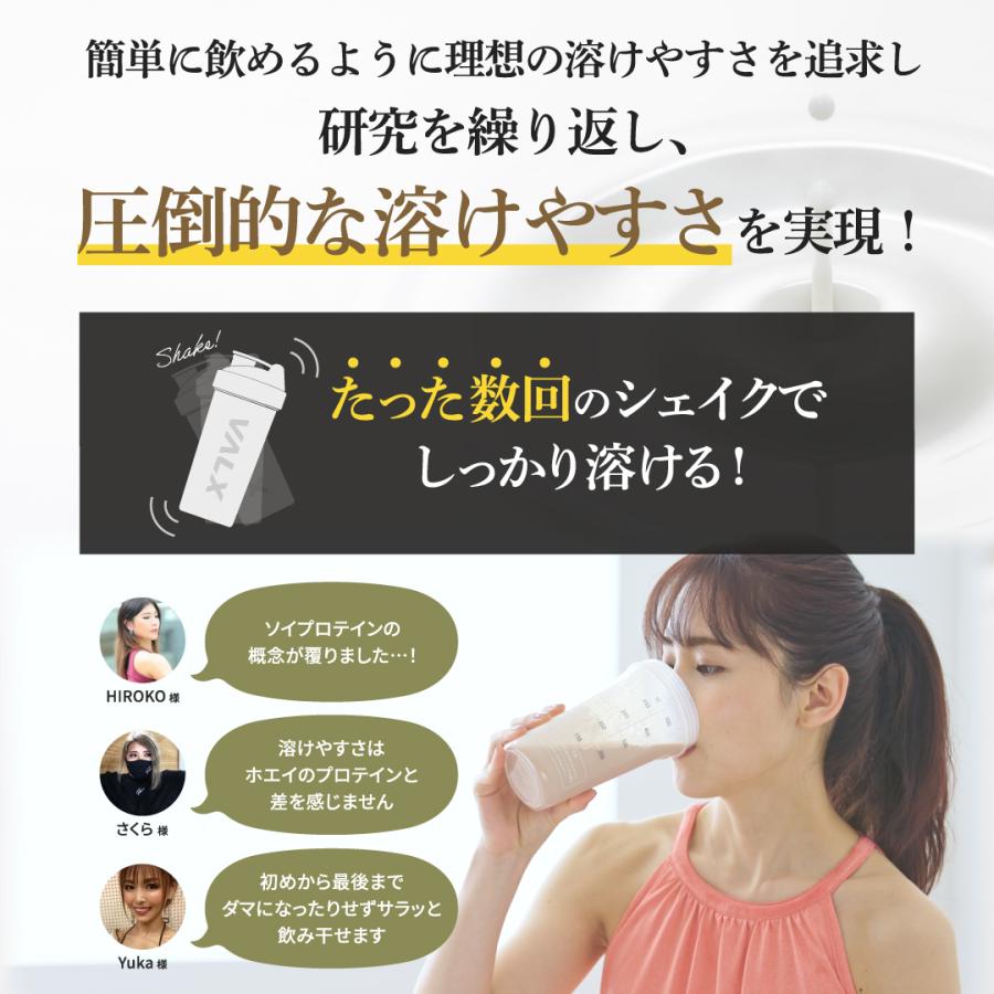 VALX ソイプロテイン 1kg 50食分 植物性 大豆 プロテイン タンパク質 女性 置き換え ダイエット 美容 筋トレ 豊富な7フレーバー バルクス | VALX | 13