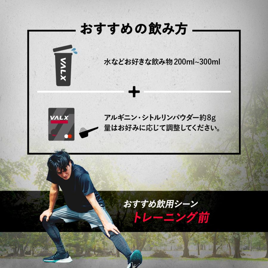 【VALX アルギニン・シトルリンパウダー】アセロラ風味 ブラッドオレンジ風味 ブルーベリーカシス風味 山本義徳 240g プレワークアウト バルクス | VALX | 12