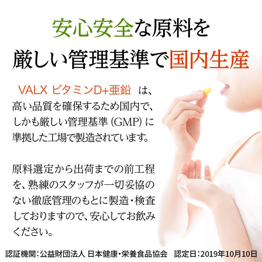 VALX（バルクス）サプリメント ビタミンD 亜鉛 増大 筋トレ おすすめ | VALX | 04
