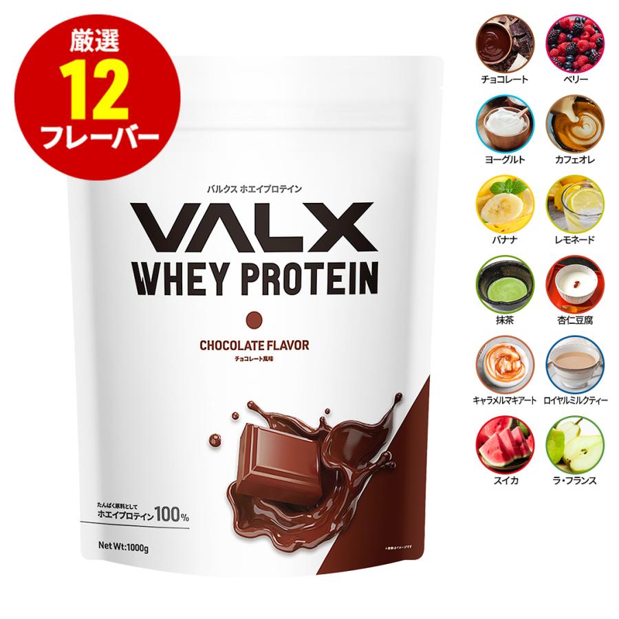 VALX (バルクス) ホエイプロテイン WPC チョコレート風味 山本義徳 1kg  女性 男性｜valx｜03