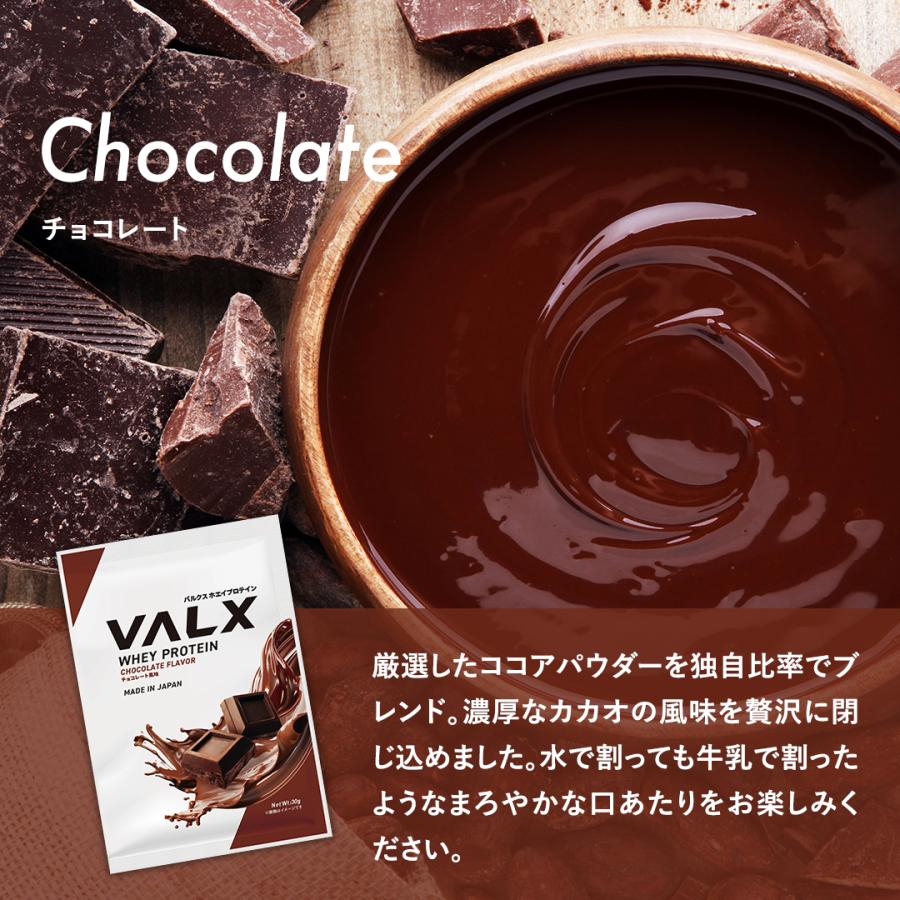 VALX（バルクス） ホエイプロテイン WPC コンプリートセット お試し 個