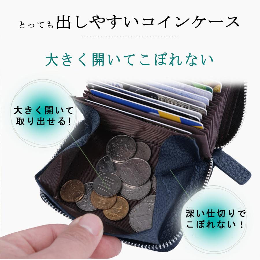 ミニ財布 レディース 本革 二つ折り 軽量 小銭入れ コンパクト メンズ
