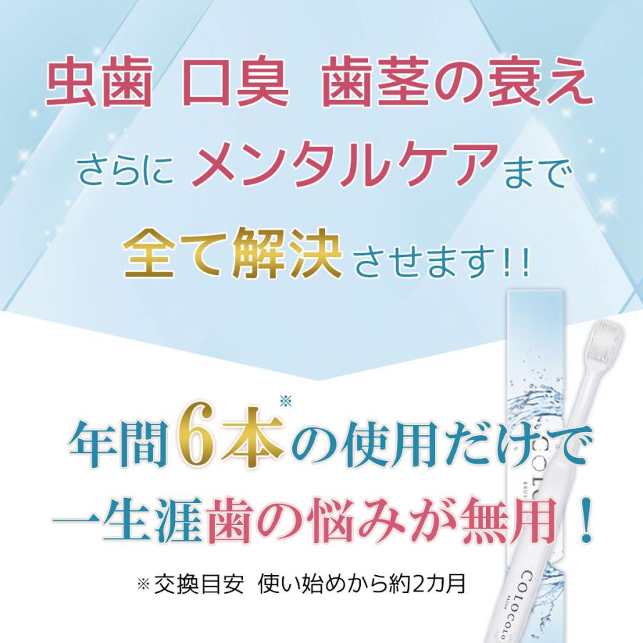 歯ブラシ 公式 コロコロブラシ 5本 歯科医推奨 歯医者おすすめ 歯周病 舌ブラシ コロコロ歯ブラシ 歯槽膿漏 口臭改善 歯茎マッサージ デンタルエステ 奇跡の | COLOCOLOBRUSH | 16