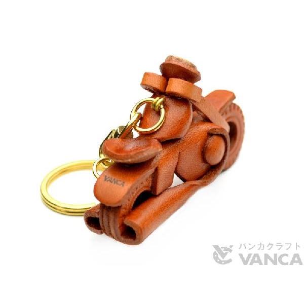本革製キーホルダー アメリカンバイク バンカクラフト 革物語 VANCA