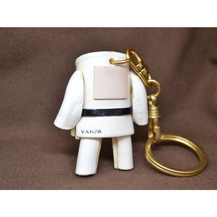 本革製キーホルダー 柔道着 バンカクラフト 革物語 VANCA CRAFT レザー