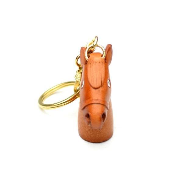本革製キーホルダー 馬頭 バンカクラフト 革物語 VANCA CRAFT レザー