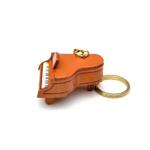 本革製キーホルダー ピアノ バンカクラフト 革物語 VANCA CRAFT レザー