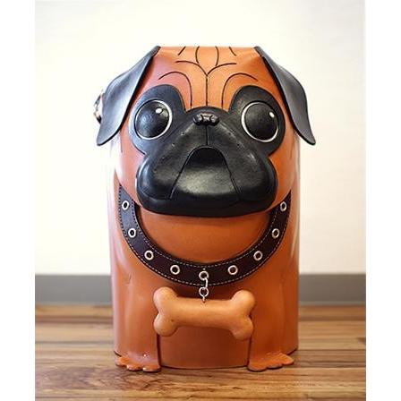 健康用品 VANCA CRAFT バンカクラフト 本革製 メガネ 小物スタンド 犬