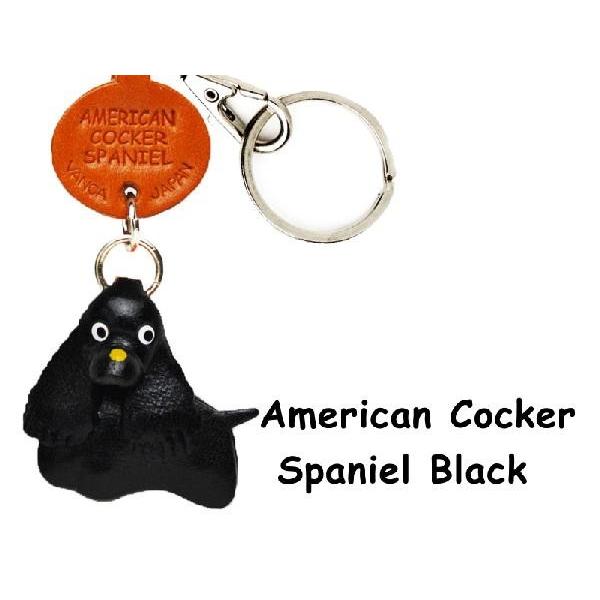 アメリカンコッカースパニエル ブラック 犬キーホルダー バンカ
