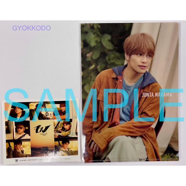 WEST. 唯一無二 初回限定盤 通常盤 特典 ステッカー ファイル 未開封 ○先着特典ステッカーC+クリアファイル(神山智洋)(外付) 通常盤(初回