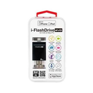 Photofast i-FlashDrive EVO for iOS&Mac/PC Apple社認定 LightningUSBメモリー 8GB IFDEVO8GB｜vanda