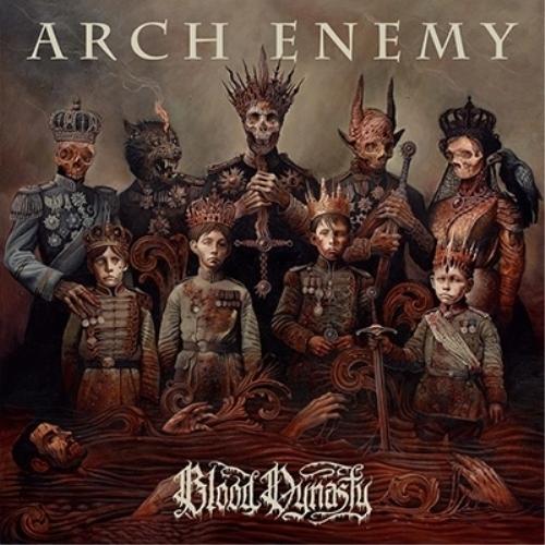 ARCH ENEMY アーチ・エネミー Blood Dynasty サイン入り 日本コロムビア ブラッド・ダイナスティ ／ アーチ・エネミー (CD