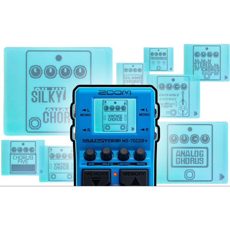 ズーム（zoom） ZOOM MS-70CDR+ MultiStomp : バンダレコード ヤフー店