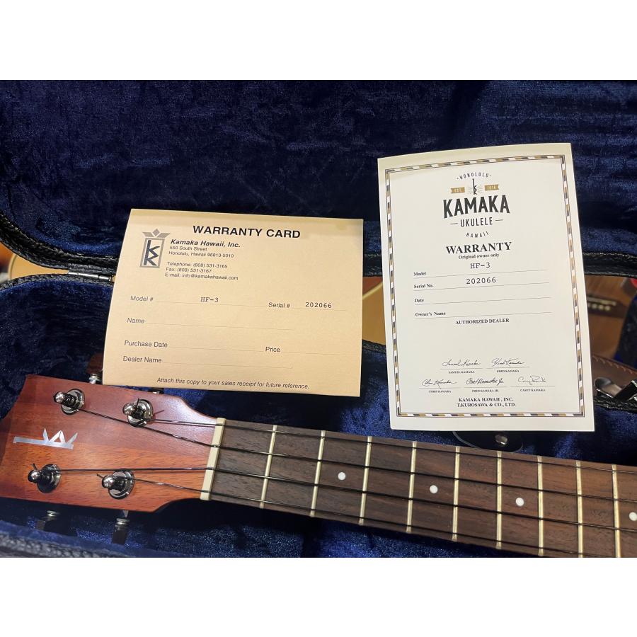 専用　3個セット KAMAKA HF-3 専用ハードケース付 【公式通販】