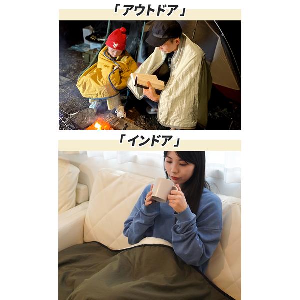 INEAST USBホットマット ブランケット 電気毛布 モバイルバッテリー 車