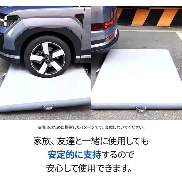 【二重空間構造】INEAST エアーマット プレイマット ヨガマット 子供部屋 アウトドア キャンプ ベッド ソロ ファミリー 宅急便の画像