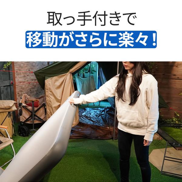 【二重空間構造】INEAST エアーマット プレイマット ヨガマット 子供部屋 アウトドア キャンプ ベッド ソロ ファミリー 宅急便の画像
