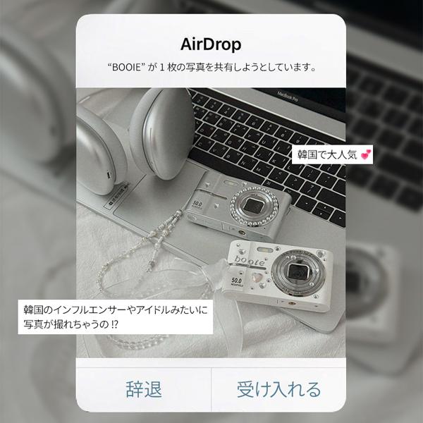 BOOIE公式代理店】 Y2K デジタルカメラ SDカード付き レトロ