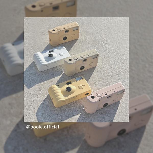 BOOIE公式代理店】 フィルムカメラ 使い捨てカメラ レトロ 韓国 エモイ