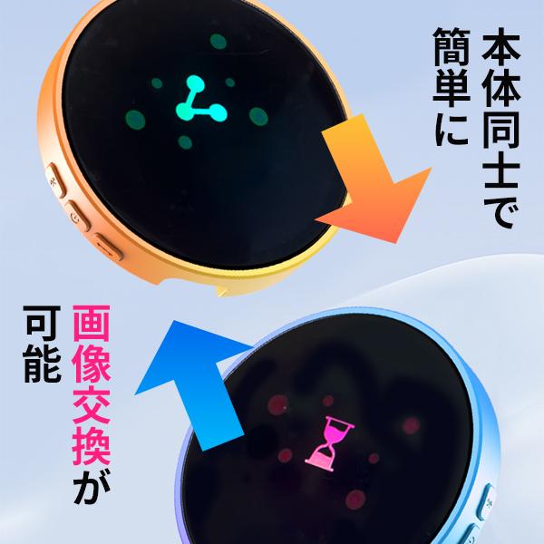 デジ推しバッジ 電子ディスプレイバッジ スマートバッジ Eバッジ