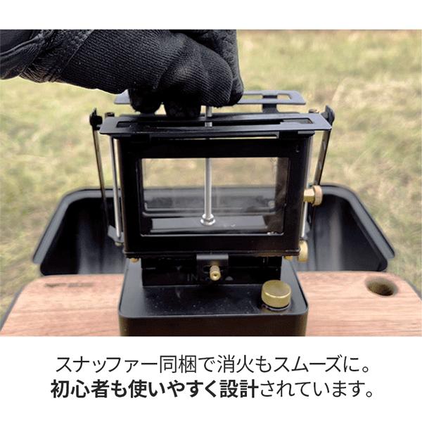 INEAST ミニアイロンストーブ オイルランプストーブ 暖炉 調理