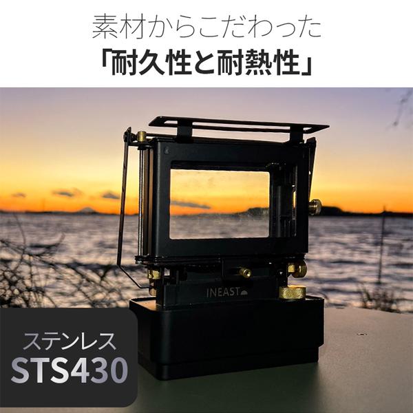 INEASTミニアイロンストーブ 手のひらサイズのコンパクトサイズなのに本格派のINEASTミニアイロン