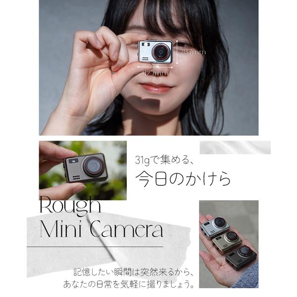 Rough mini Camera デジカメ レトロカメラ ミニカメラ 小型カメラ