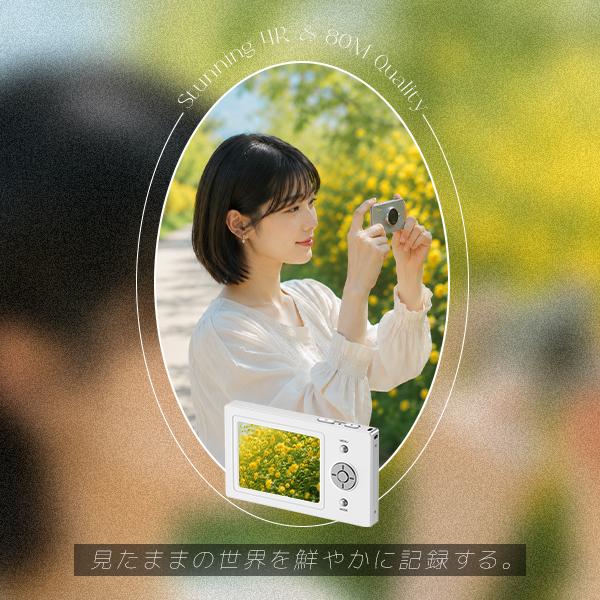Leaf Camera デジカメ レトロカメラ ミニカメラ 小型カメラ レトロ