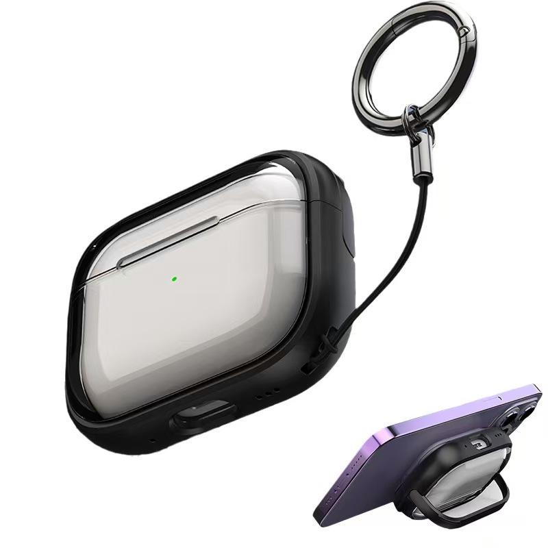 airpods 4 ケース case エアーポッズ 充電対応 Airpodsカバー スタンド