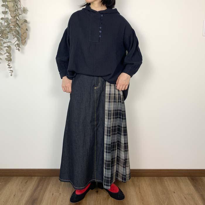 クラウドナイン Cloud nine 抑揚ダブルガーゼフード付き