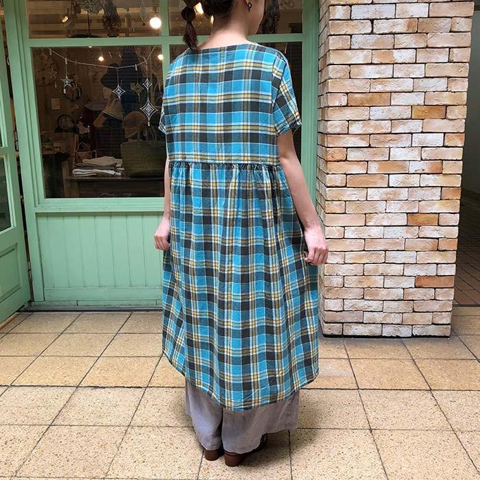30 Offセール Sun Valley サンバレー マドラスチェック柄コットン切替ワンピース ブルーグレー イエロー ピンク ネイビー M Sunvalley Sk Vanillaオンラインストア 通販 Yahoo ショッピング