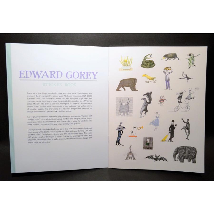 エドワード ゴーリー ステッカーブック ヴァニラ画廊ウェブストア 通販 Yahoo ショッピング