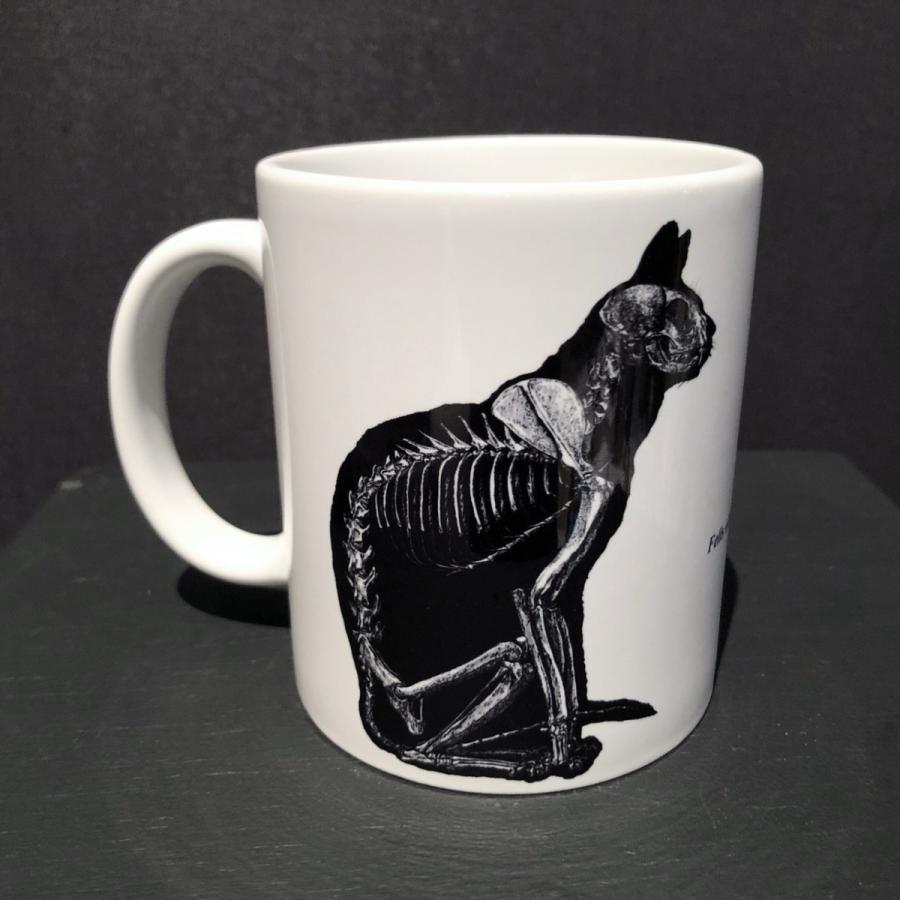 骨格マグカップ 座り猫 ヴァニラ画廊ウェブストア 通販 Yahoo ショッピング