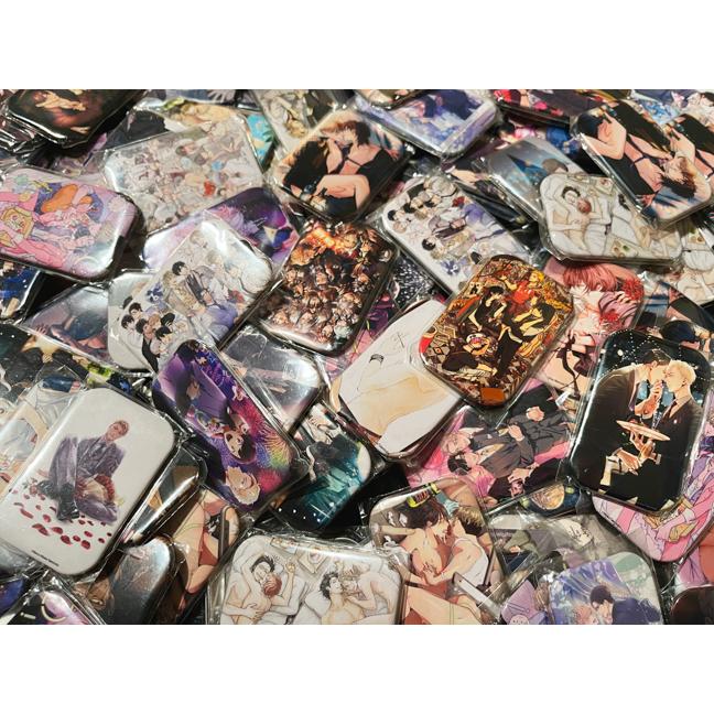 10thQpa展」 オリジナルランダム缶バッジ 2個セット : ヴァニラ画廊