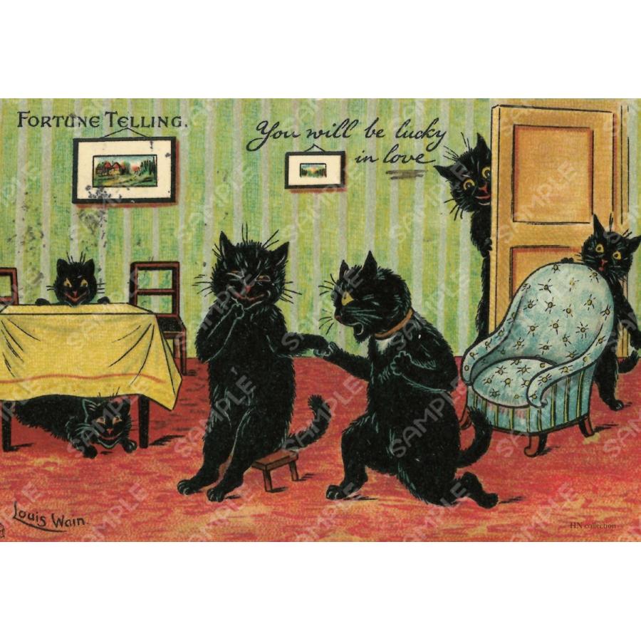 ルイス・ウェイン ミニポスター (プロポーズ) : ヴァニラ画廊ウェブ