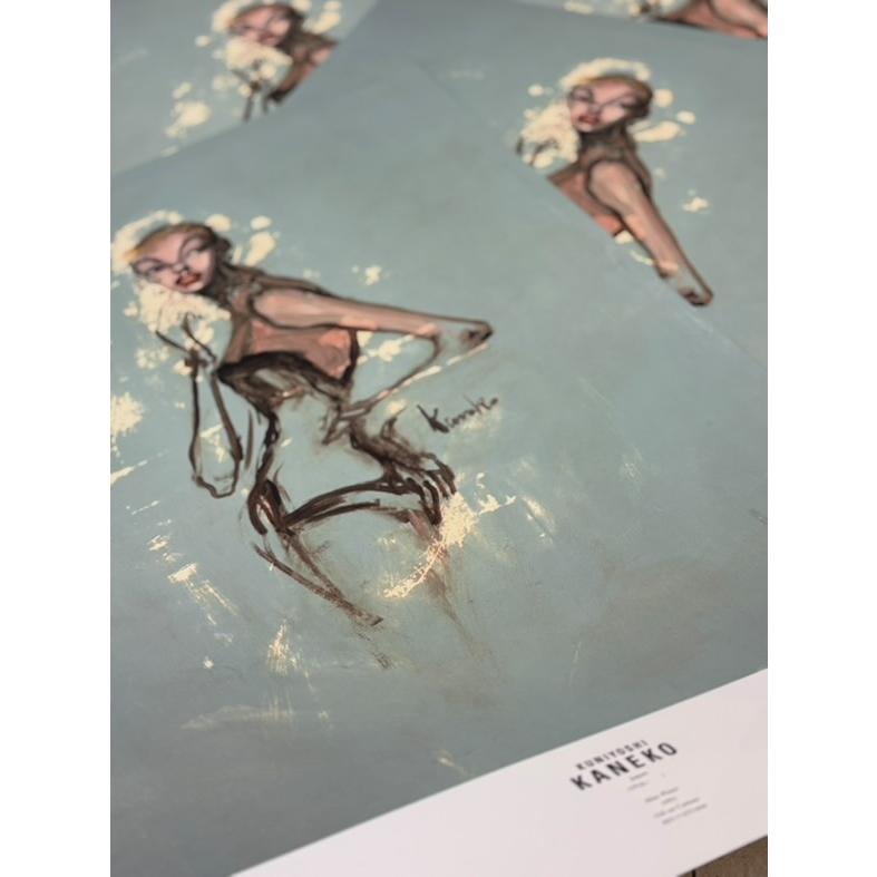 金子國義 ポスター (気分を出して） : ヴァニラ画廊ウェブストア