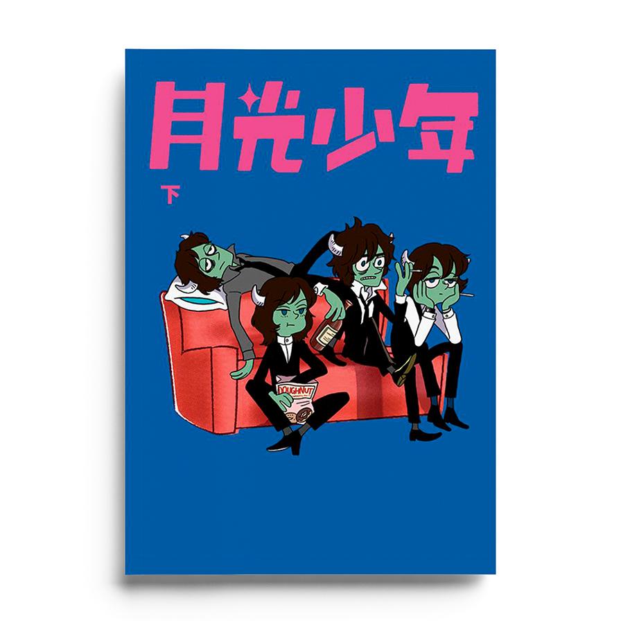 【原画】月光 月光蔵新商品🌕 とても久しぶりに原画作品を2点、アップしました。明日