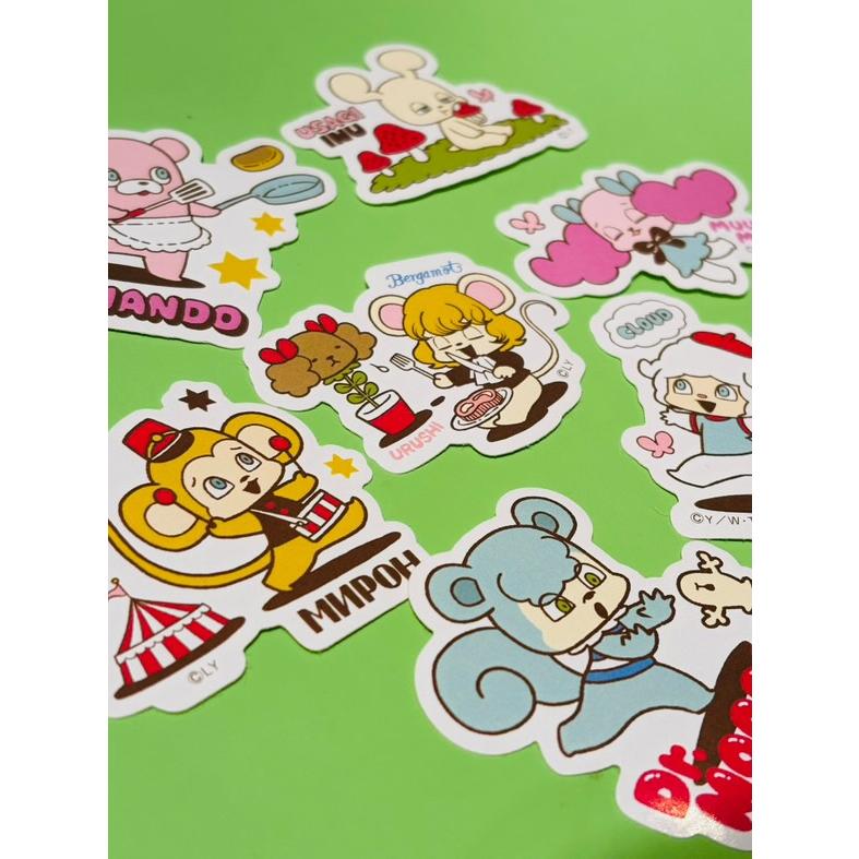 山本ルンルン 描き下ろし缶入りフレークシール : ヴァニラ画廊ウェブ