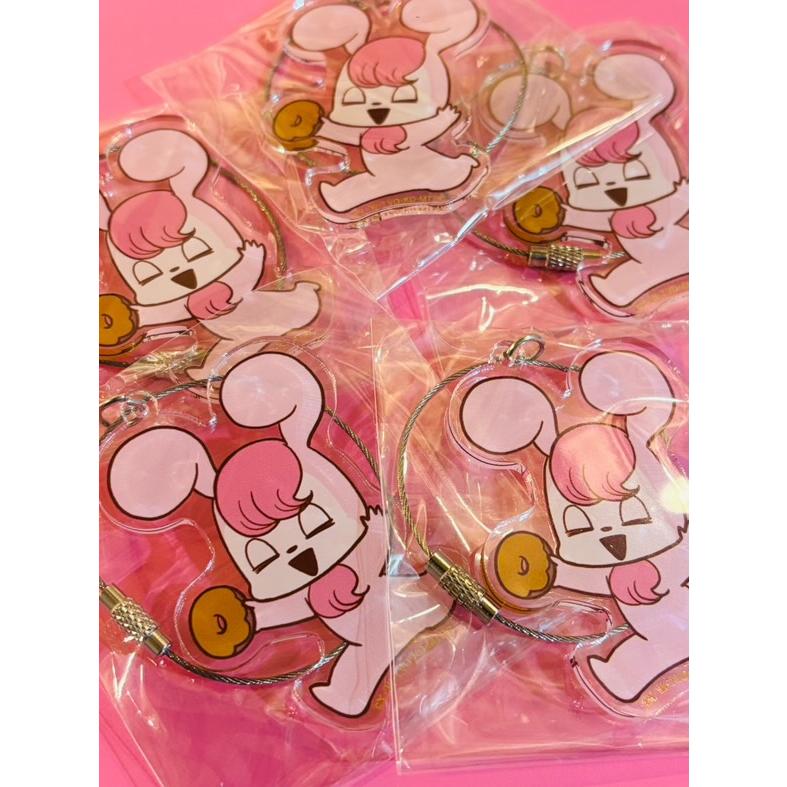 山本ルンルン アクキー付キャンバストートバッグ（マシュマロ通信