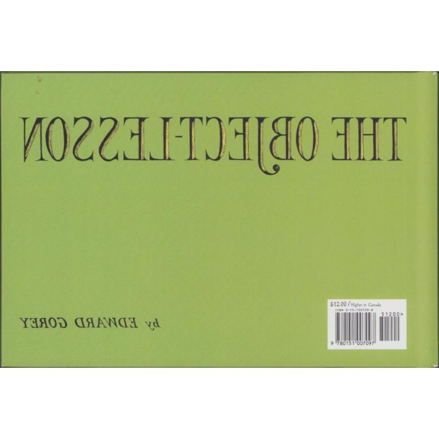 エドワード・ゴーリー 『The Object-Lesson』【洋書】｜vanilla-gallery｜02