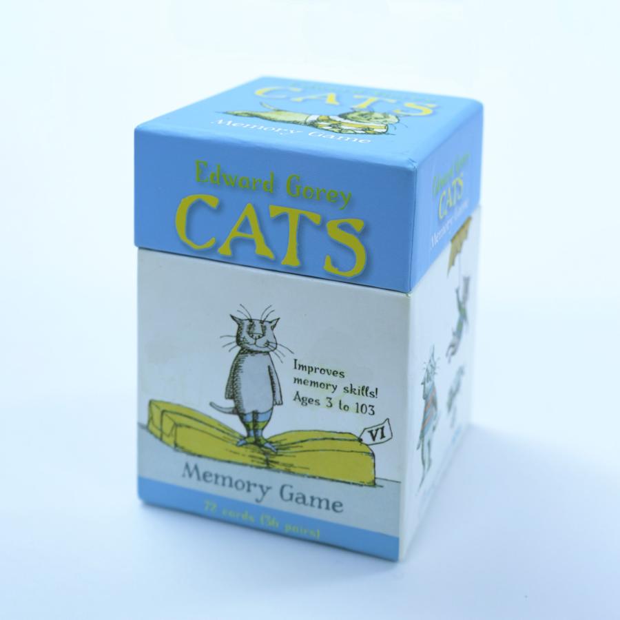 エドワード・ゴーリー 「CATS Memory Game」 : ヴァニラ画廊 エドワード・ゴーリー 「CATS Memory Game」 : ヴァニラ画廊