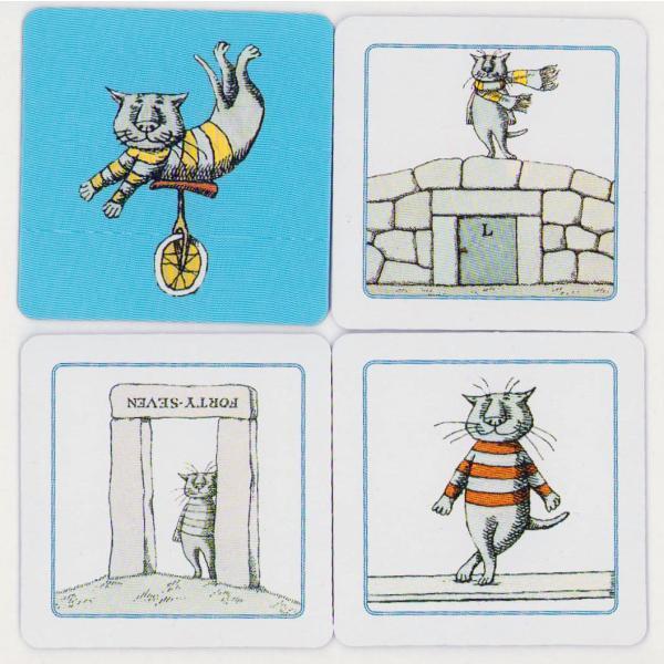 エドワード・ゴーリー 「CATS Memory Game」 : ヴァニラ画廊 エドワード・ゴーリー 「CATS Memory Game」 : ヴァニラ画廊