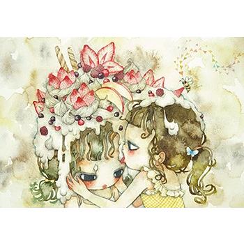 たま 『 Under The Rose〜少女主義的水彩画集』 【サイン入り たま 『 Under The Rose〜少女主義的水彩画集』 【サイン入り