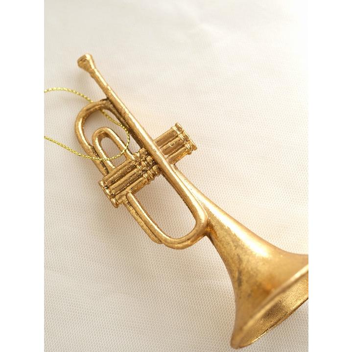 オーナメント 北欧 楽器 トランペット ハープ ツリー クリスマス