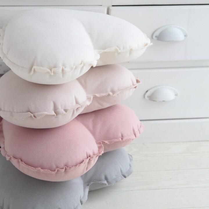 クッション ヌメロ74 ハートクッションDusty Pink かわいい 可愛い おしゃれ 子供