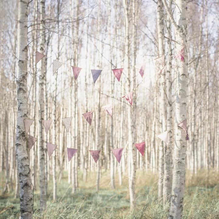 カラフルガーランド ヌメロ74 Numero74 ミックスガーランド Pink Mix Garland フラッグ